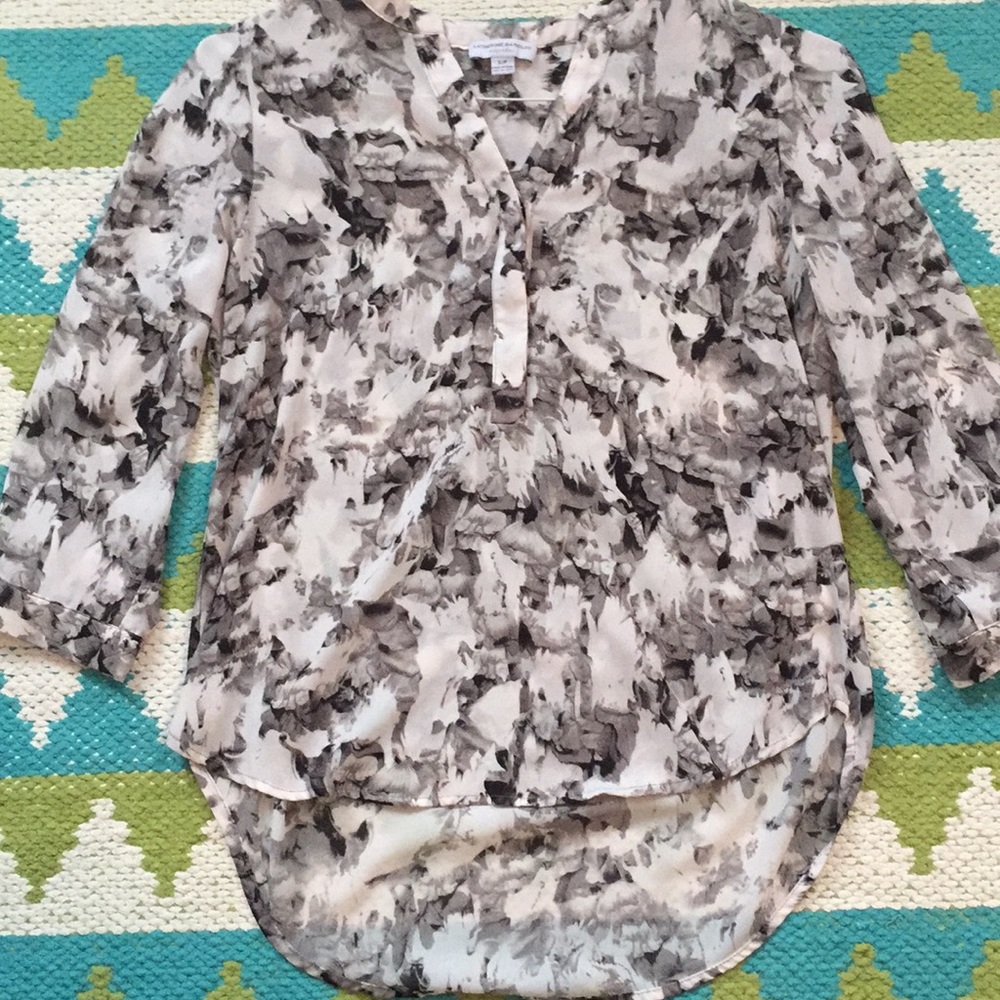 Cute Floral Blouse by KATHERINE BARCLAY